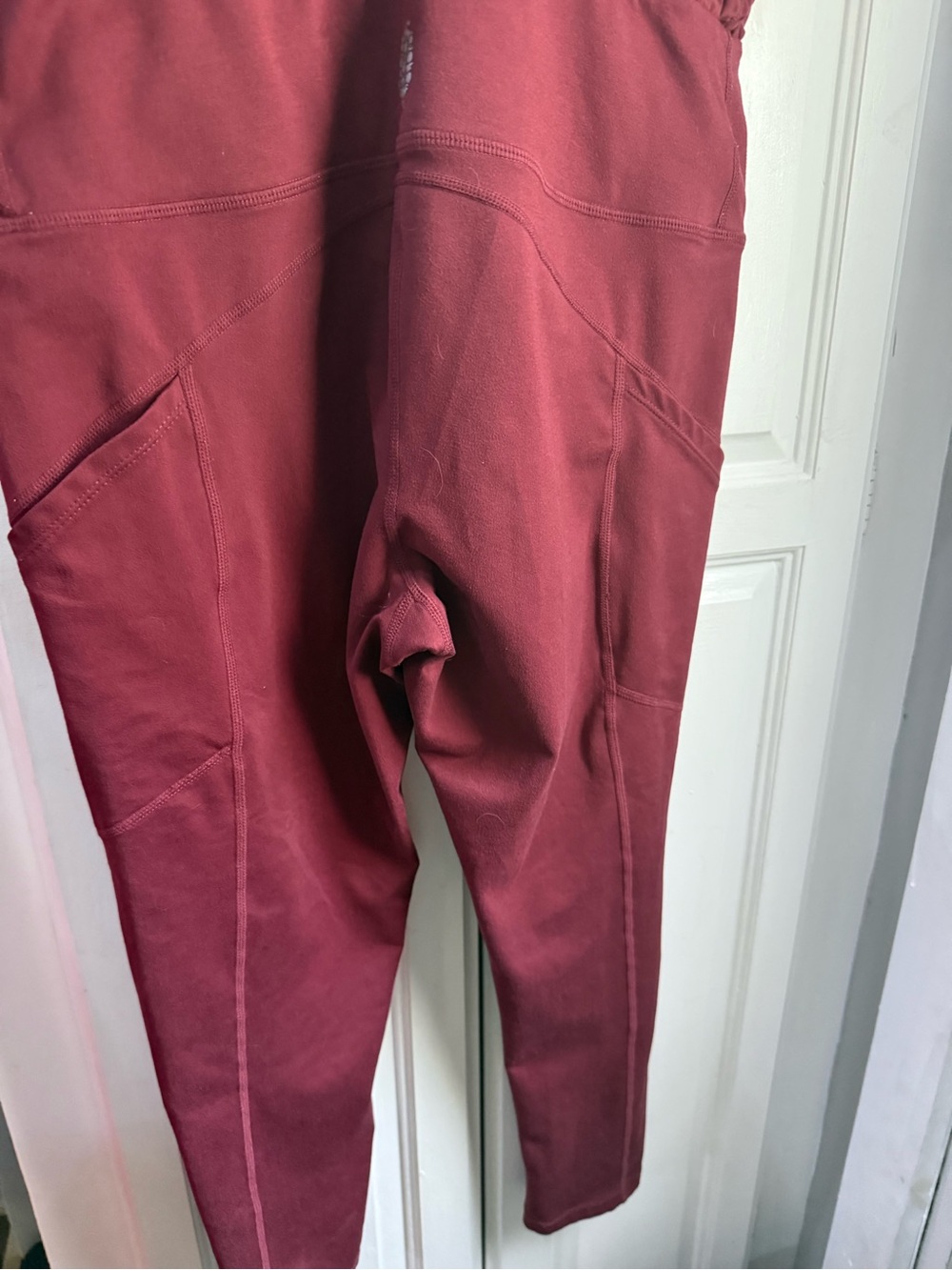 FP Movement by Free People Wine Red Sleeveless Jumpsuit - Picture 7 of 10